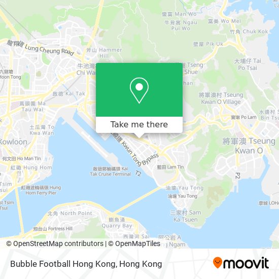 Bubble Football Hong Kong map