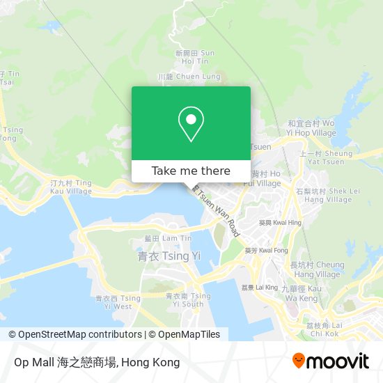 Op Mall 海之戀商場 map