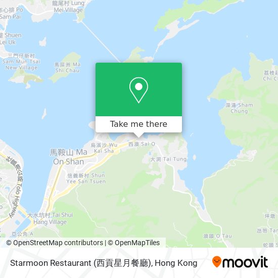 Starmoon Restaurant (西貢星月餐廳)地圖