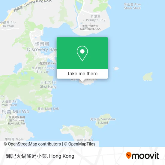 輝記火鍋雀局小菜地圖