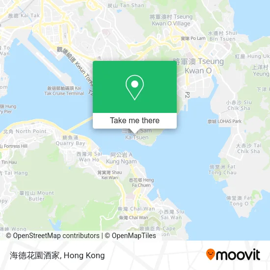 海德花園酒家地圖