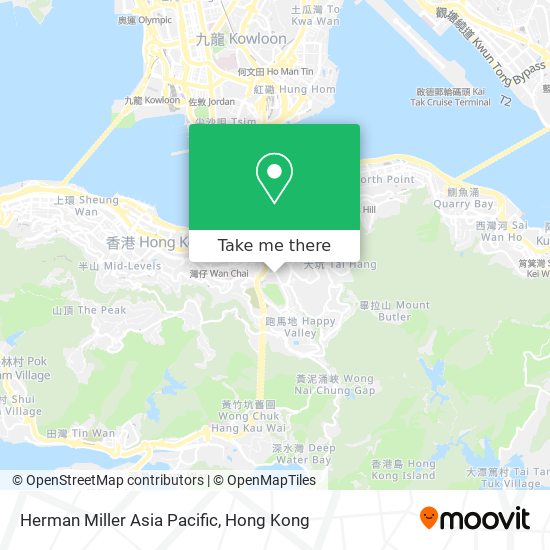 Herman Miller Asia Pacific地圖