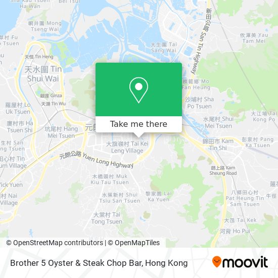 Brother 5 Oyster & Steak Chop Bar map