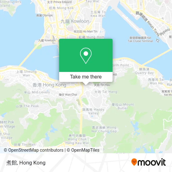 煮館 map