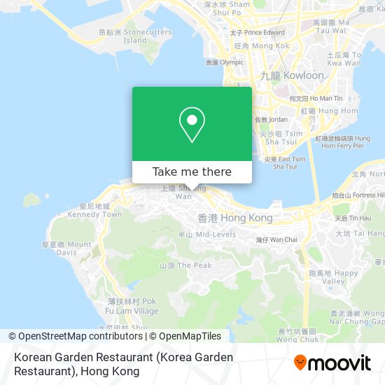 Korean Garden Restaurant (Korea Garden Restaurant) map