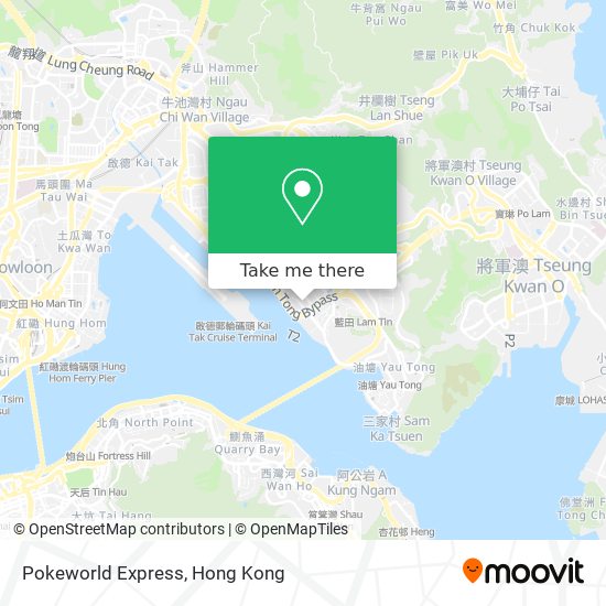 Pokeworld Express map