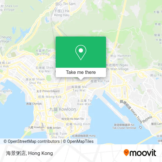 海景粥店 map
