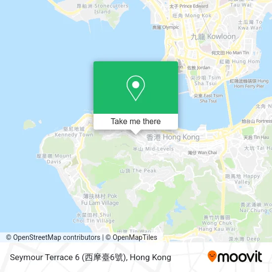 Seymour Terrace 6 (西摩臺6號)地圖