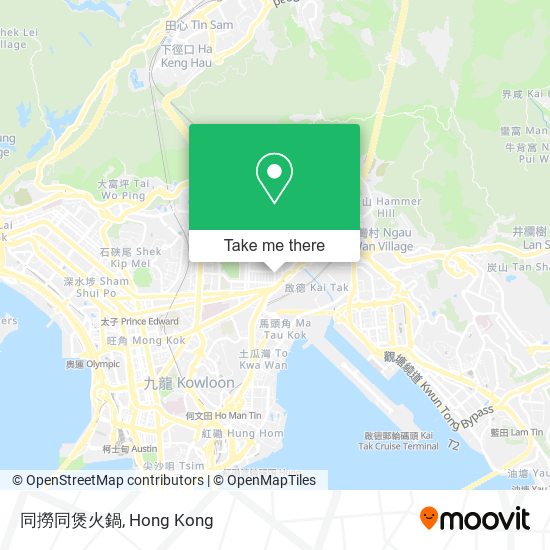 同撈同煲火鍋地圖