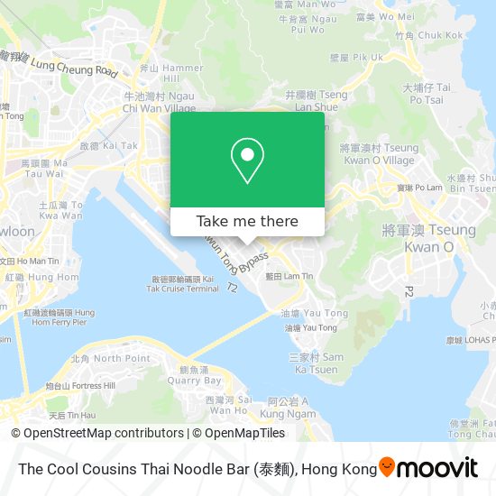 The Cool Cousins Thai Noodle Bar (泰麵) map