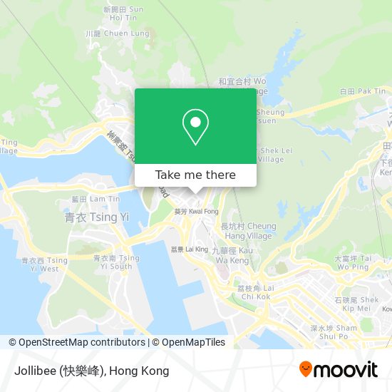 Jollibee (快樂峰) map