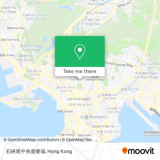 石硤尾中央遊樂場地圖