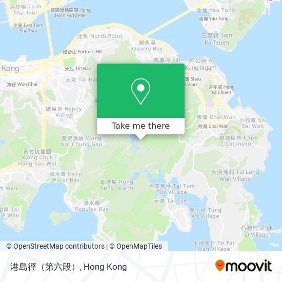 港島徑（第六段）地圖