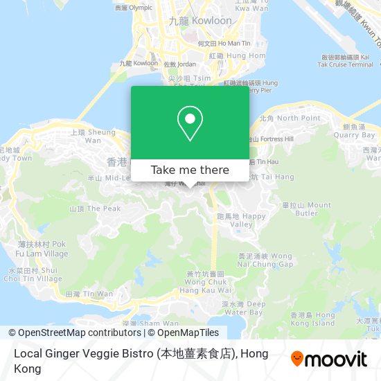 Local Ginger Veggie Bistro (本地薑素食店) map