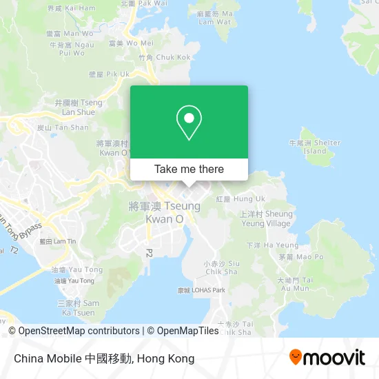 China Mobile 中國移動 map