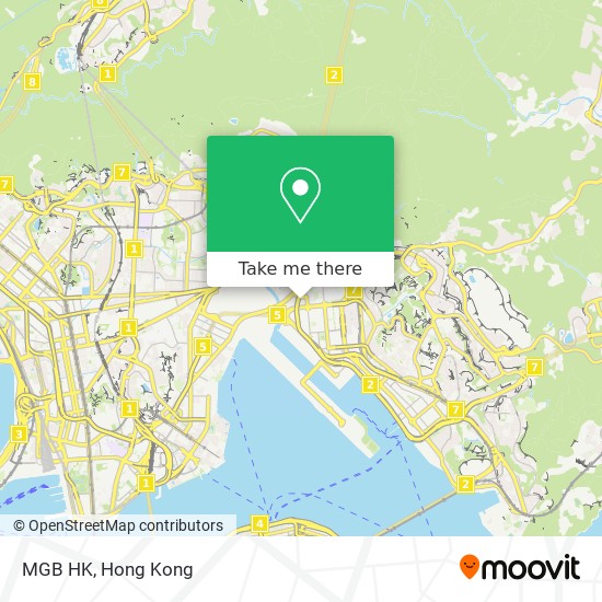 MGB HK map