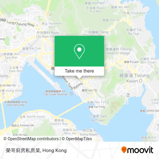 榮哥廚房私房菜 map