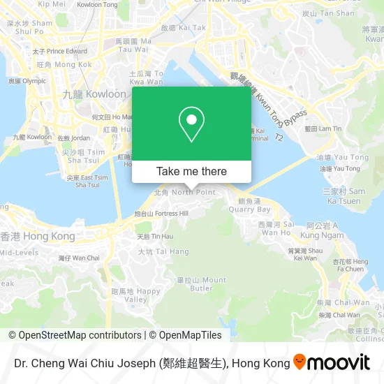 Dr. Cheng Wai Chiu Joseph (鄭維超醫生) map