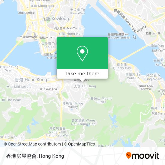 香港房屋協會 map