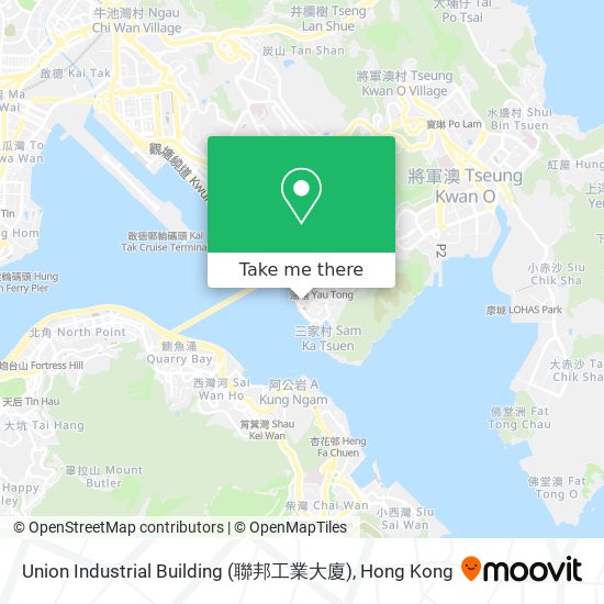 Union Industrial Building (聯邦工業大廈) map