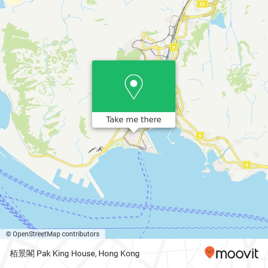 栢景閣 Pak King House map