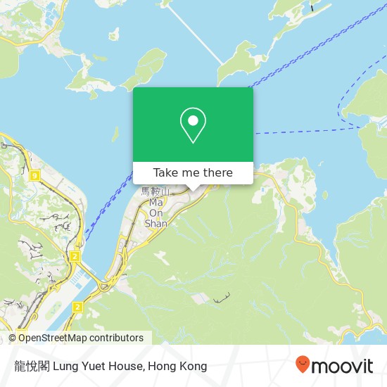龍悅閣 Lung Yuet House map