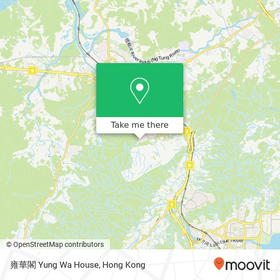 雍華閣 Yung Wa House map