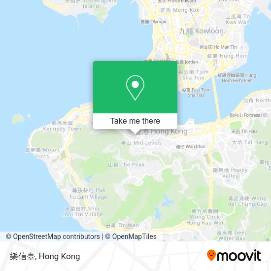 樂信臺地圖