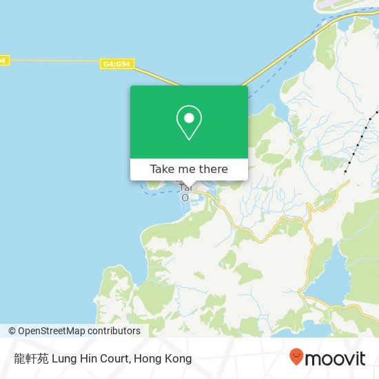 龍軒苑 Lung Hin Court map
