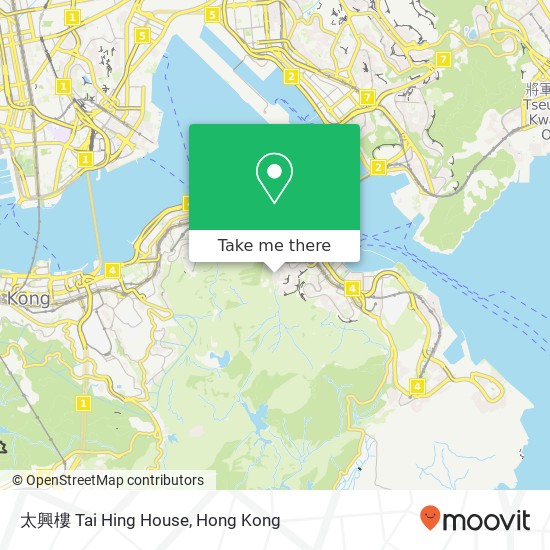 太興樓 Tai Hing House map