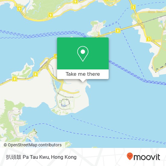 扒頭鼓 Pa Tau Kwu map