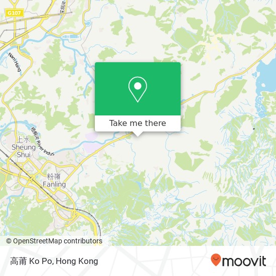 高莆 Ko Po map