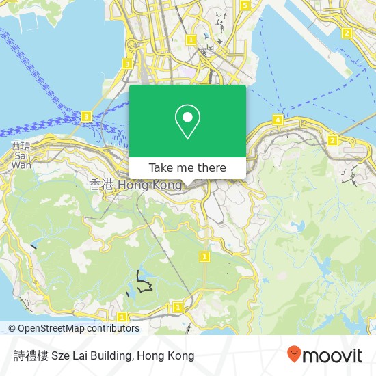 詩禮樓 Sze Lai Building map