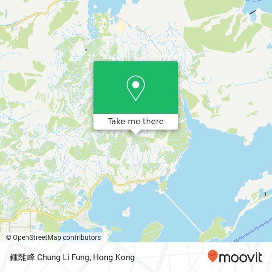 鍾離峰 Chung Li Fung map