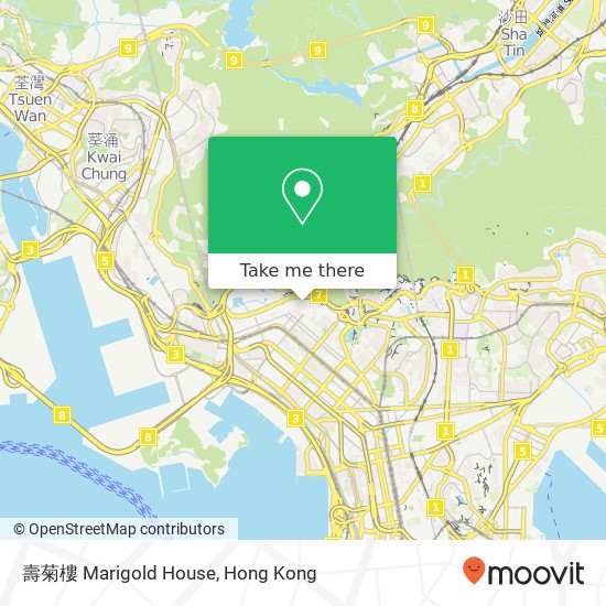 壽菊樓 Marigold House map