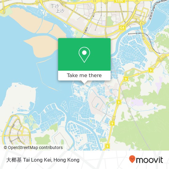 大榔基 Tai Long Kei map