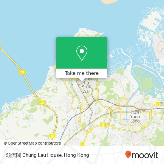 頌流閣 Chung Lau House map