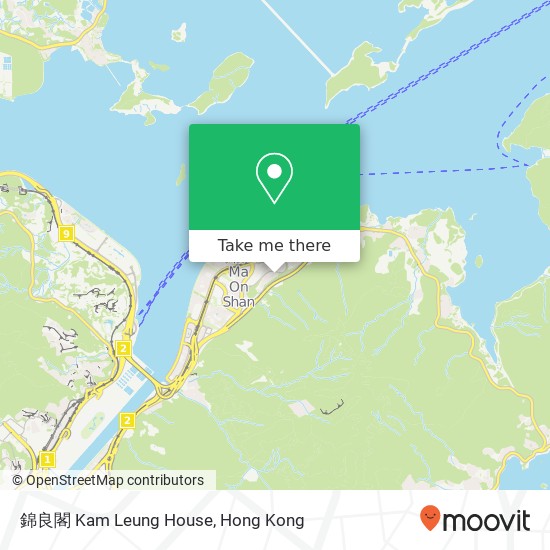 錦良閣 Kam Leung House map