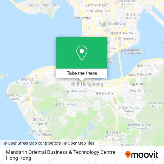 Mandarin Oriental Business & Technology Centre地圖