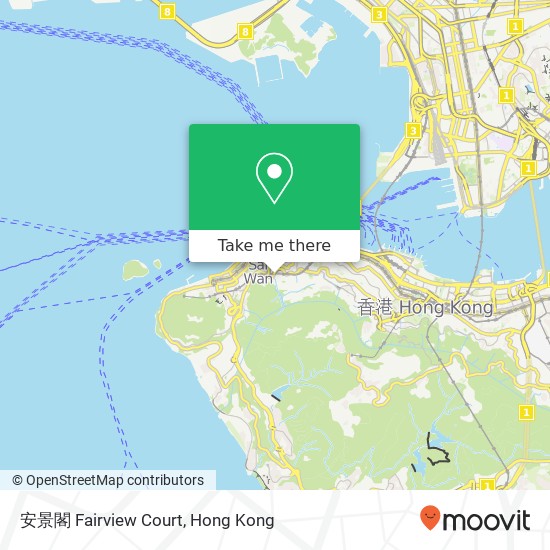 安景閣 Fairview Court map