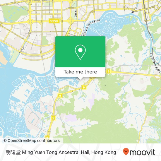 明遠堂 Ming Yuen Tong Ancestral Hall map