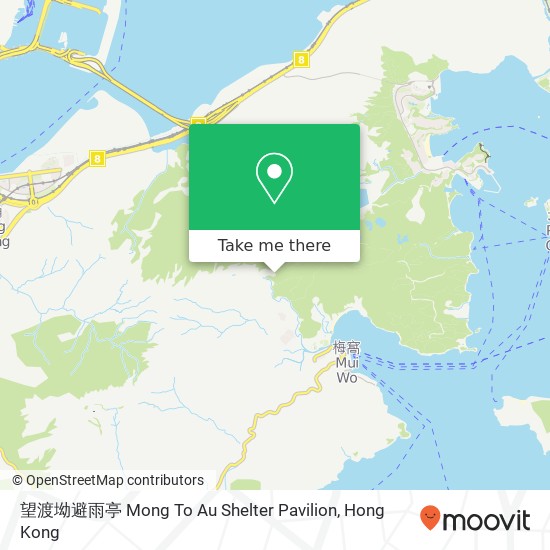 望渡坳避雨亭 Mong To Au Shelter Pavilion map