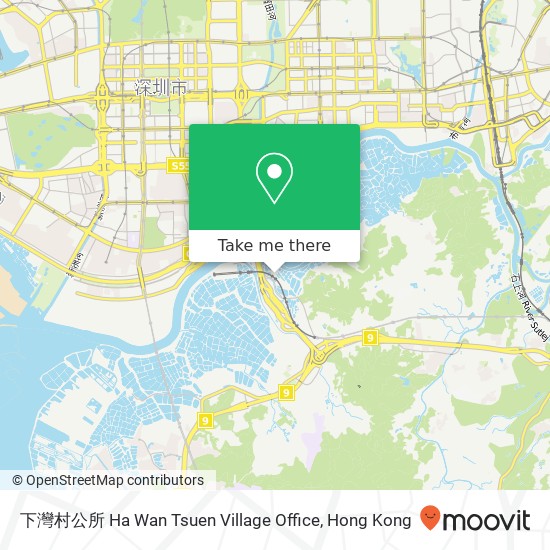 下灣村公所 Ha Wan Tsuen Village Office map