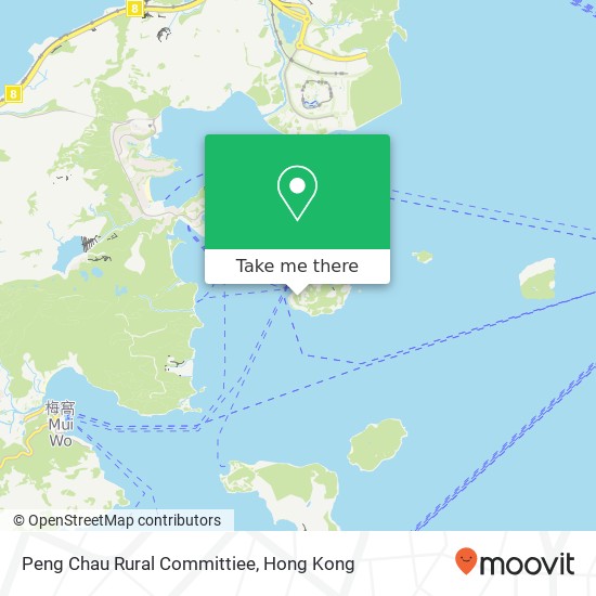 Peng Chau Rural Committiee map