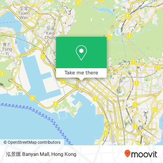 泓景匯 Banyan Mall map