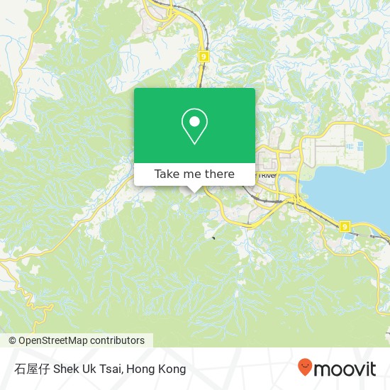 石屋仔 Shek Uk Tsai map