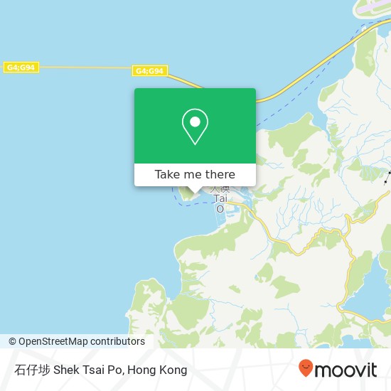 石仔埗 Shek Tsai Po map