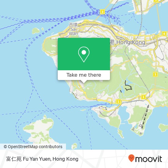 富仁苑 Fu Yan Yuen map