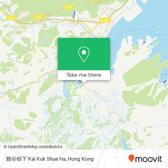 雞谷樹下 Kai Kuk Shue Ha map
