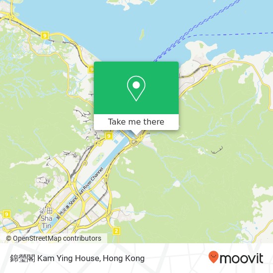 錦瑩閣 Kam Ying House map